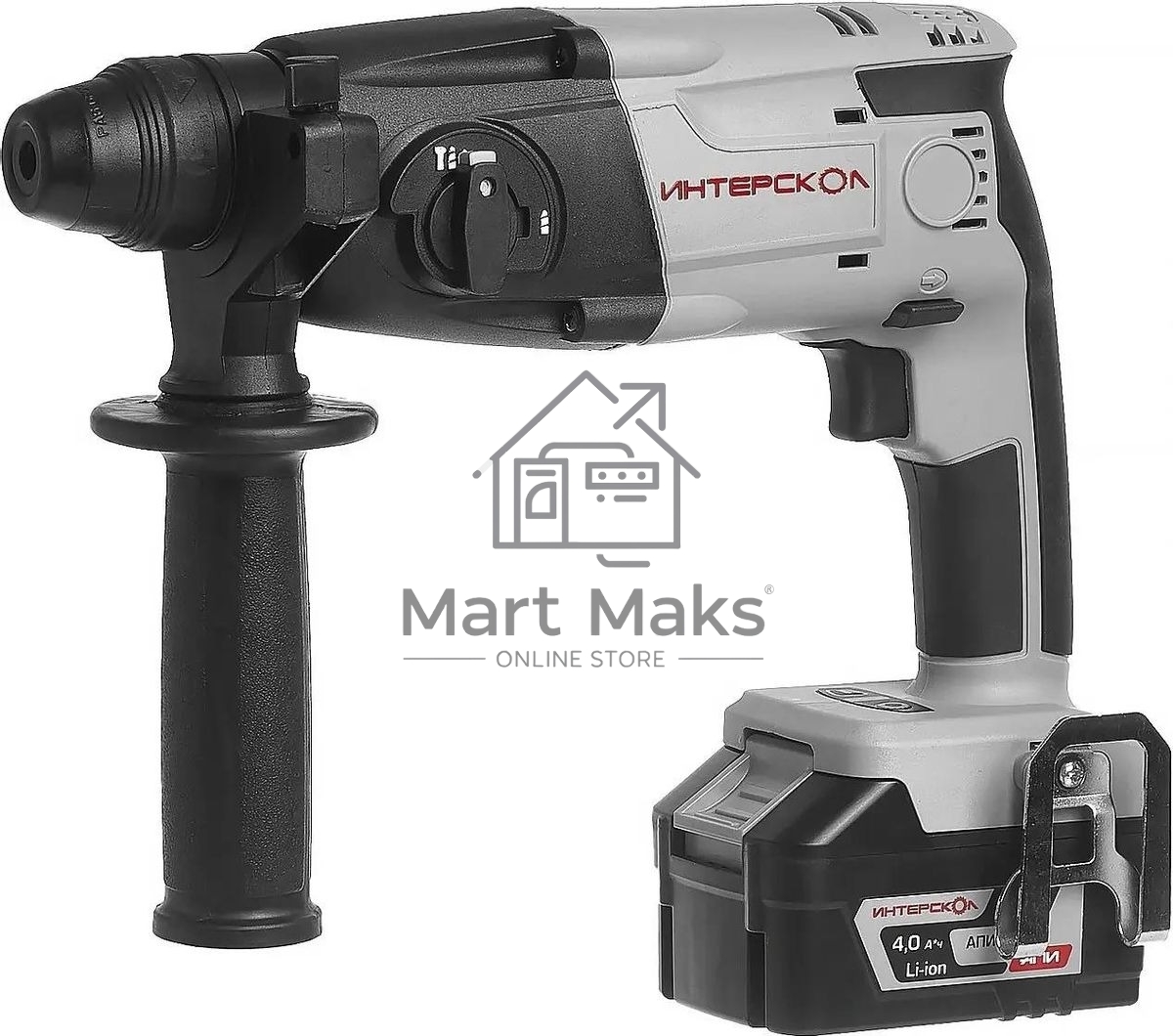 Перфоратор Интерскол ПА-18/18Л2 329.4.1.74 Li-ion, 1 аккум., 4А·ч, кейс