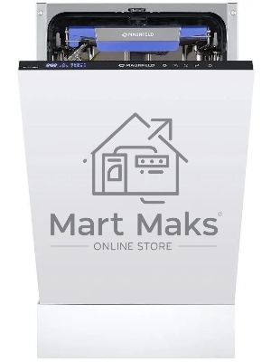 Встраиваемая посудомоечная машина Maunfeld MLP-08IMR, белый/черный, 44.5 см, 10 компл., 47 дБ, класс A++