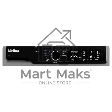 Сушильная машина Korting KD 60L97 S серебристый, 10 кг, сушка - конденсационная, программ - 15, 59.6 x 84.5 x 64 см