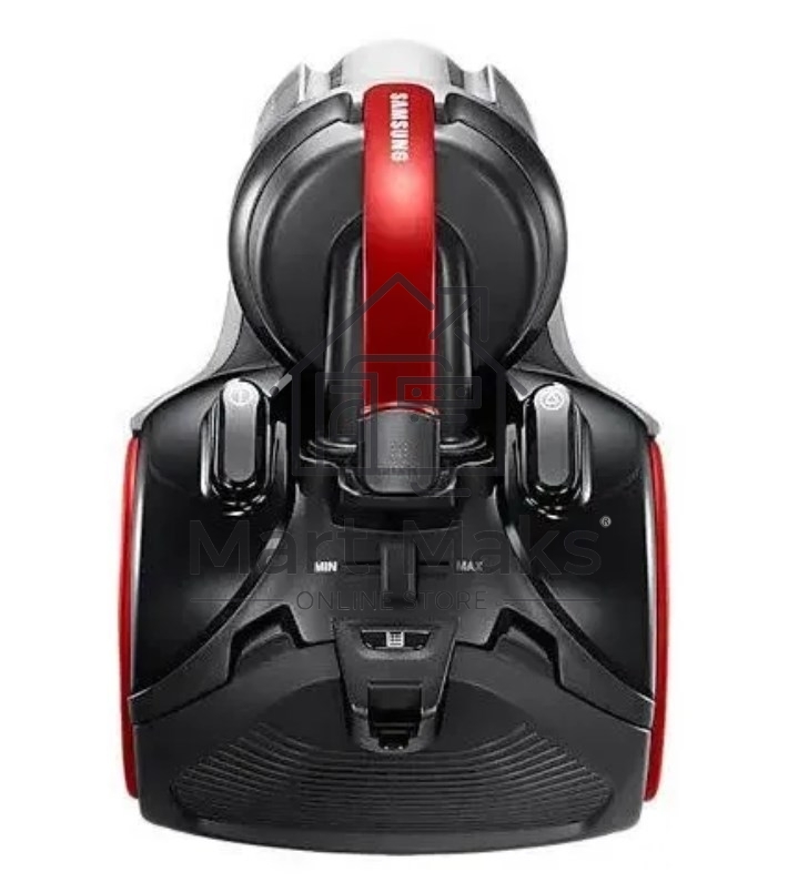 Пылесос Samsung VC15K4116VR/EV красный/черный, 390/1500 Вт, уборка сухая, пылесборник контейнер 1.3 л