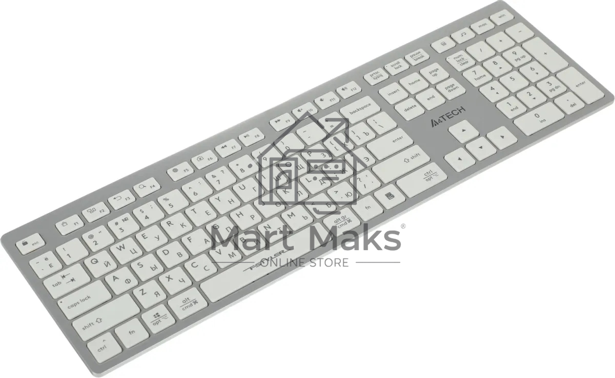 Клавиатура A4Tech Fstyler FX50 проводная, USB, белый