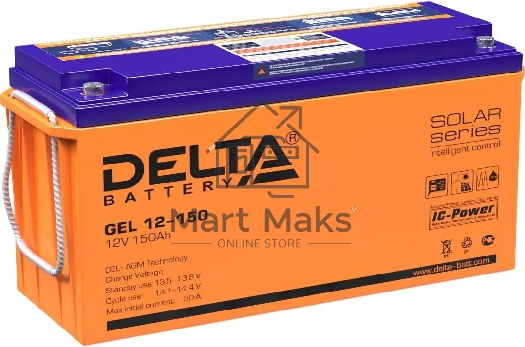 Батарея для ИБП Delta GEL 12-150 12В 150Ач