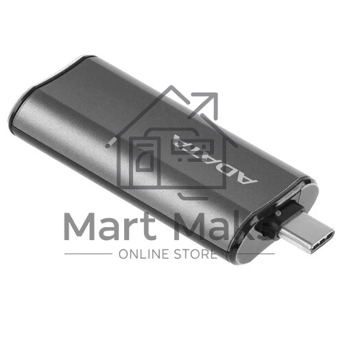 Твердотельный диск A-DATA External SC750 серый SC750-2000G-CCBK 2TB USB 3.2 Gen 2 Type-C, R/W -1050/1000 MB/s