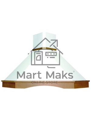 Вытяжка каминная Elikor Форест 90П-650-П3Д бежевый/дуб, 125.3 см, 650 куб. м/ч, 56 дБ