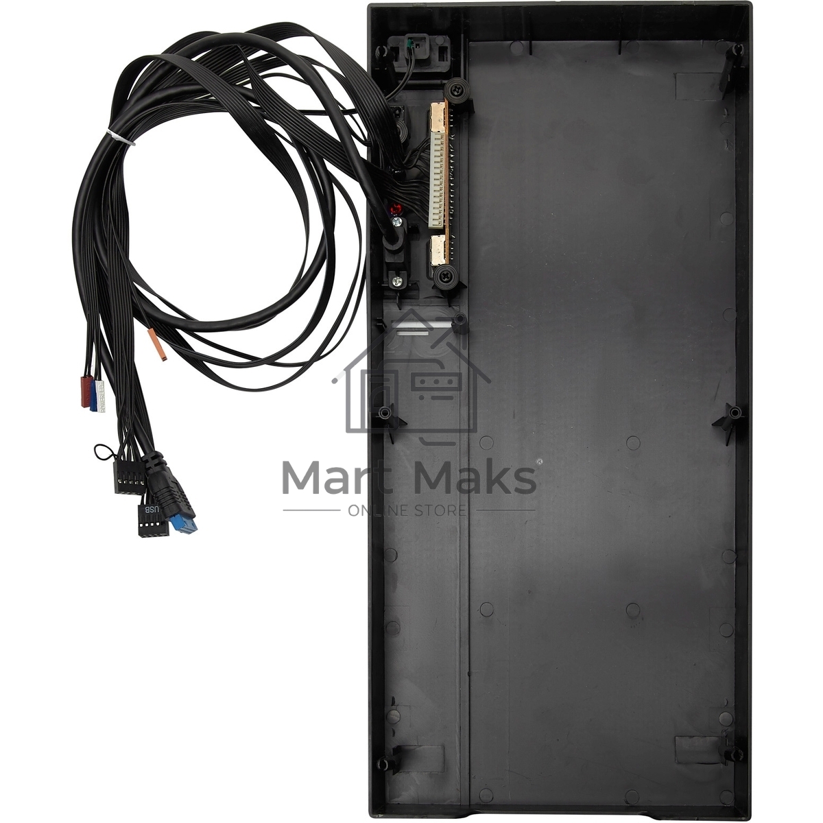 Компьютерный корпус Minitower ExeGate BAA-104U-AA500 (mATX, БП AA500 с вент. 8см, 2*USB+1*USB3.0, аудио, черный)