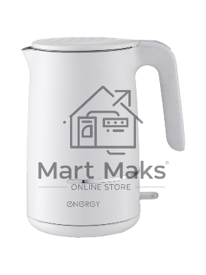 Чайник Energy E-216 1,7 л, белый, двойной корпус (164156)