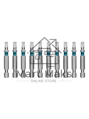 Бита Gross 113025 SL5,0х50 мм, сталь S2, шестигр., 10 шт.