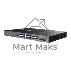 Коммутатор TP-Link Omada SG3428XMPP, 24×2.5 Гбит/с + 4×10 Гбит/с SFP+, управляемый
