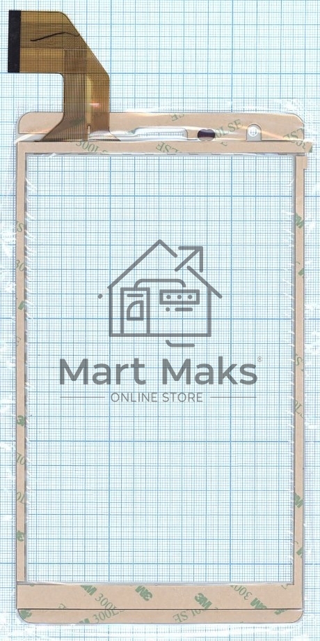 Сенсорное стекло (тачскрин) HK80DR2645, белое