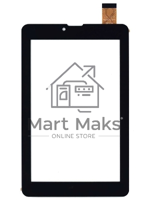 Сенсорное стекло (тачскрин) XC-PG0700-203, черное