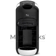 Кофеварка комбинированная BQ CM3000 черный/белый, исп. кофе - молотый, капсулы Nespresso/Dolce Gusto, 0.6 л, 1450 Вт, 19 бар