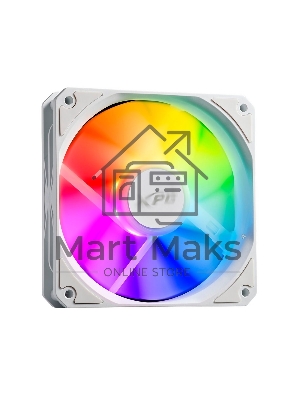 Вентилятор для корпуса ADATA XPG VENTO R 120 ARGB PWM белый, 120 мм, 1600 об/мин, 32 дБ, 4 pin