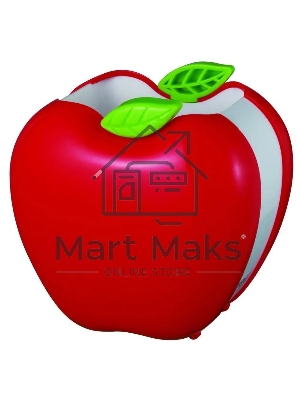 Подставка Deli E9139 Яблоко для письменных принадлежностей, ассорти, пластик