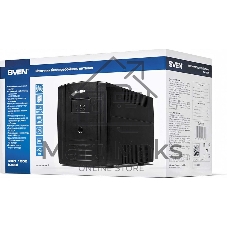 Источник бесперебойного питания SVEN Pro 1000 1000VA/720W USB, RJ-45 (3 EURO) 