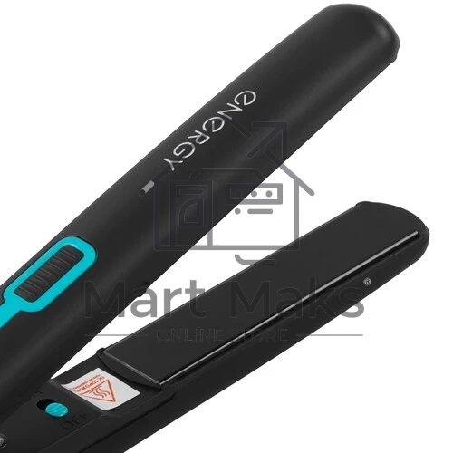 Выпрямитель для волос Energy EN-861 черный/зеленый, 18 мм, 220 °C, 1 режим