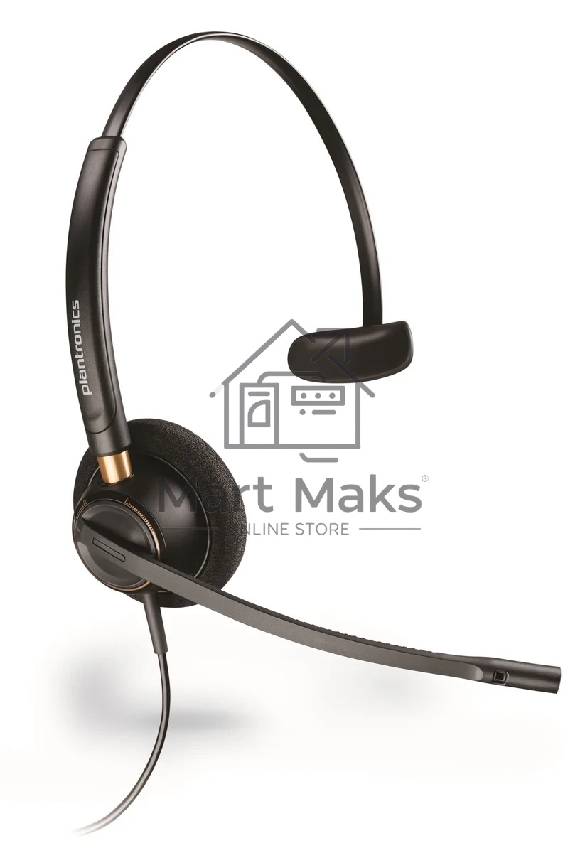 Гарнитура Plantronics EncorePro 510 чёрный, проводная