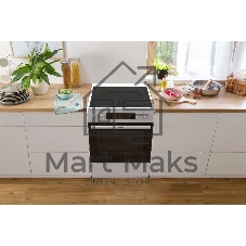 Плита электрическая Gorenje GEC6C40WG белый, конфорок 4 шт, духовка 71 л, 60 см x 85 см x 60 см