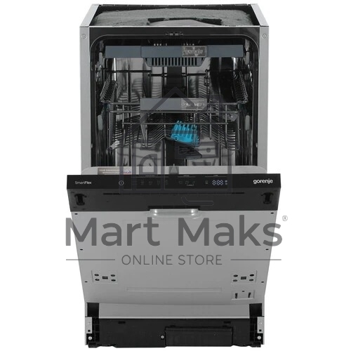 Встраиваемая посудомоечная машина Gorenje GV572D10, черный, 44.8 см, 11 компл., 44 дБ, класс A+++
