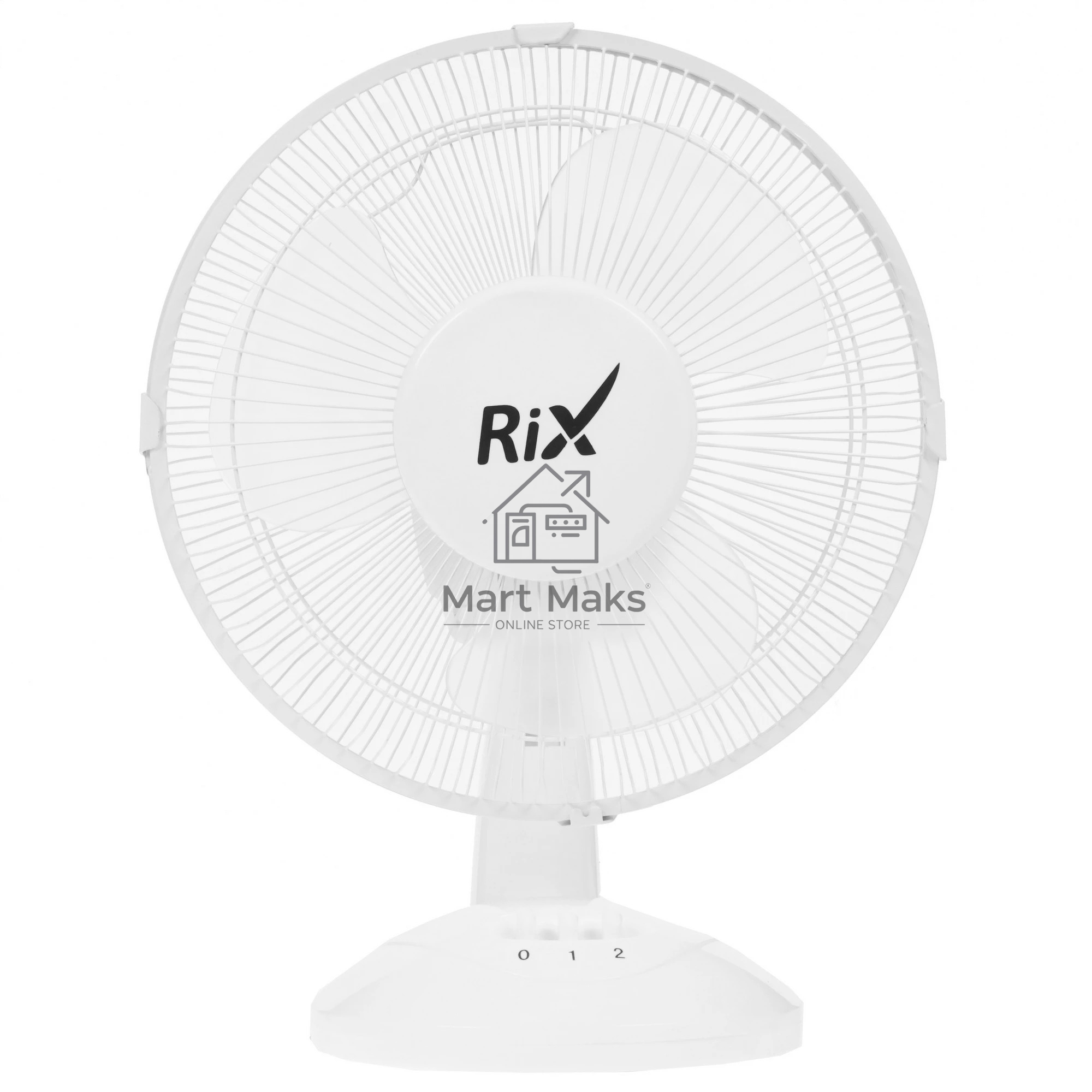 Вентилятор настольный Rix RDF-2200W белый