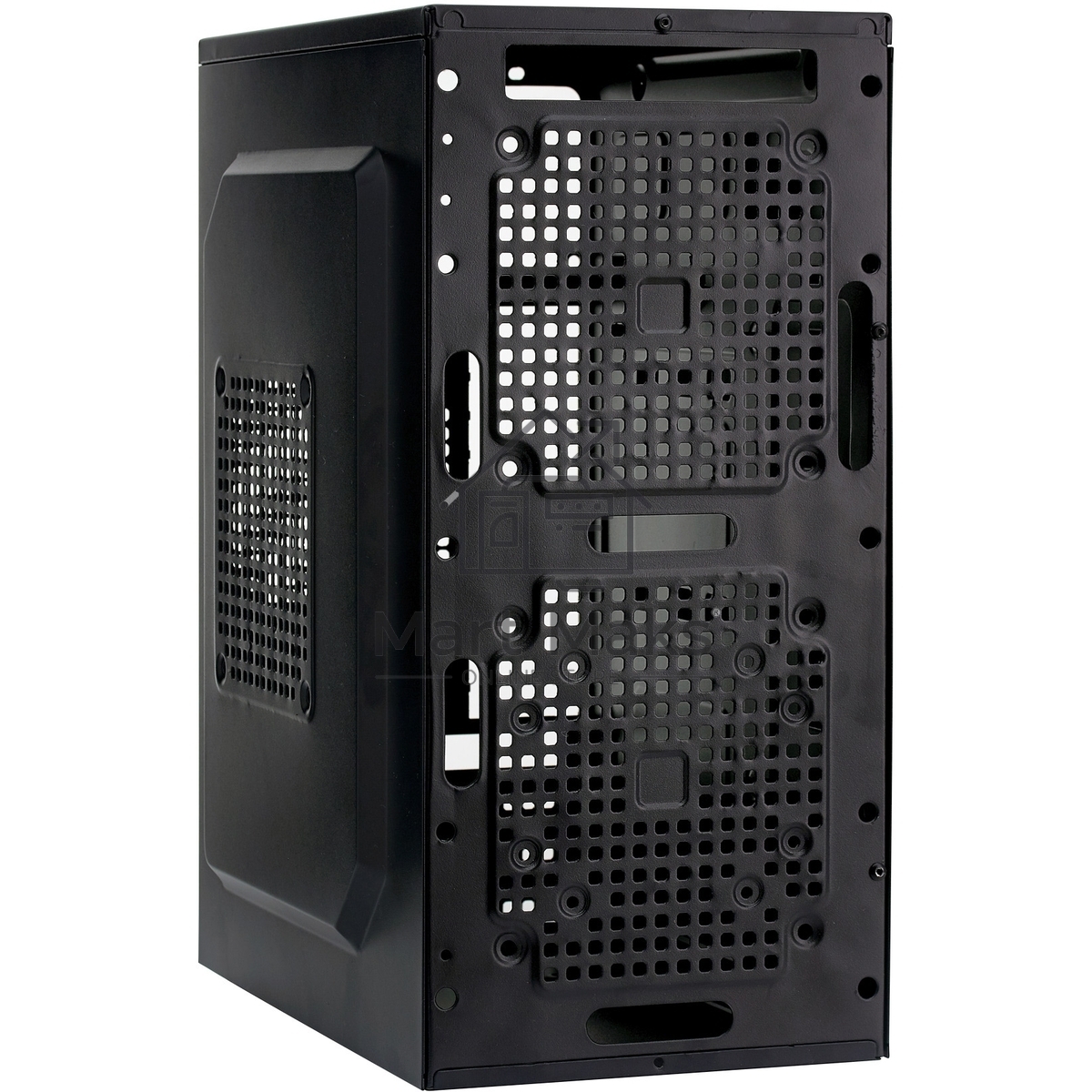 Компьютерный корпус Minitower ExeGate BAA-104U-AA500 (mATX, БП AA500 с вент. 8см, 2*USB+1*USB3.0, аудио, черный)