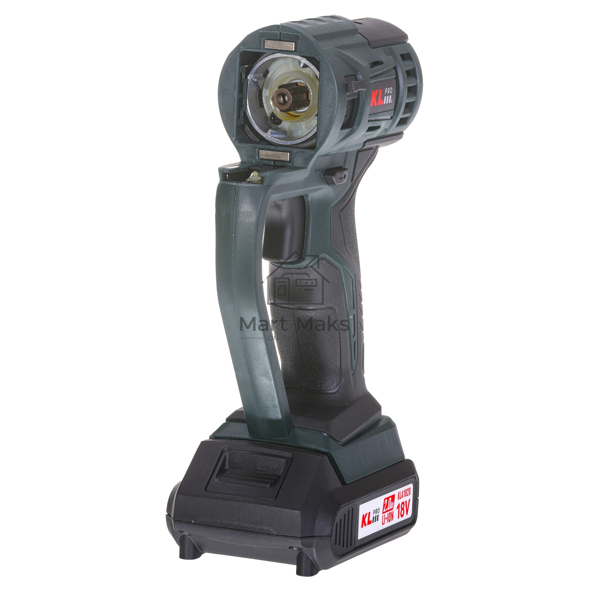 Профессиональный беспроводной мульти сет KLPRO KLMS18-20 4в1 реноватор/уд шуруповерт/диск пила/лобзик (18В, Li-ion-2шт, 2.0А·ч,З/У, сумка + 20 аксес)