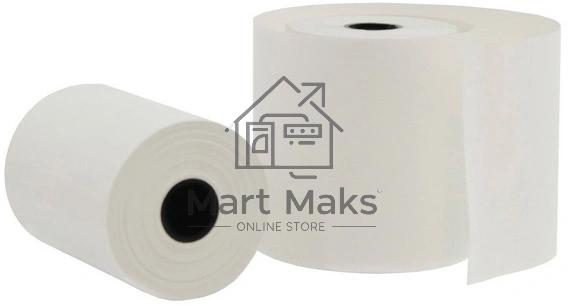 Лента чековая Silwerhof 57мм 17м 12mm термобумага (упак.12шт)