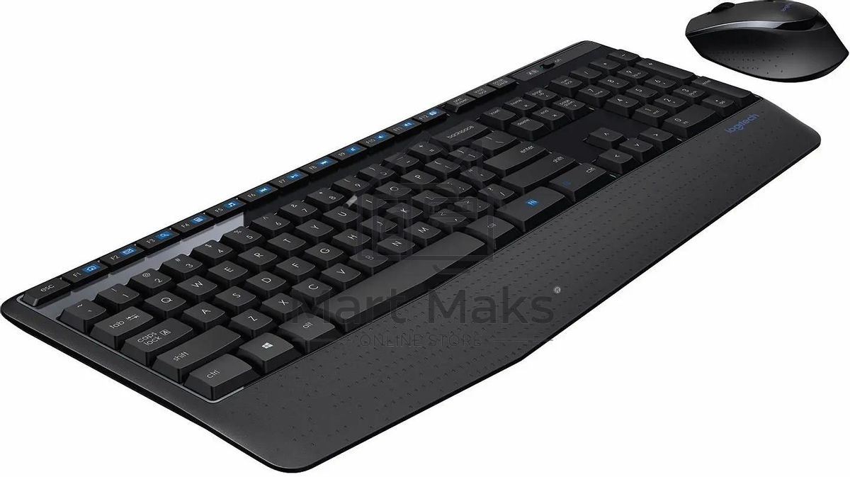 Комплект клавиатура + мышь Logitech MK345 клав:черный мышь:черный USB 2.0 беспроводная Multimedia