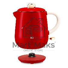 Чайник электрический BQ KT1717P Red. Мощность:1000 Вт, Объем 0,6л