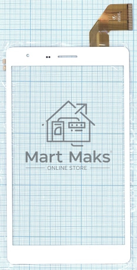 Сенсорное стекло (тачскрин) HK80DR2645, белое