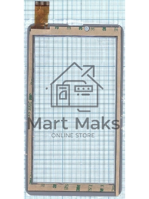 Сенсорное стекло (тачскрин) XC-PG0700-238-A1, белое