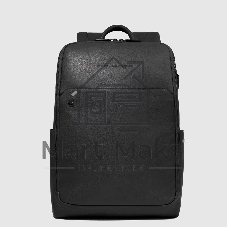 Рюкзак мужской Piquadro Black Square CA6501B3/N, кожа, черный