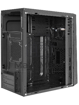 Компьютерный корпус Minitower ExeGate BAA-107U-UNS350 (mATX, БП UNS350 с вент. 12см, 1*USB+2*USB 3.0, аудио, черный)