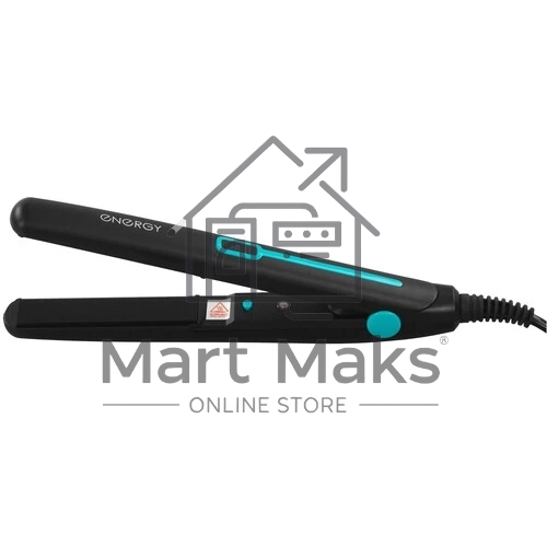 Выпрямитель для волос Energy EN-861 черный/зеленый, 18 мм, 220 °C, 1 режим