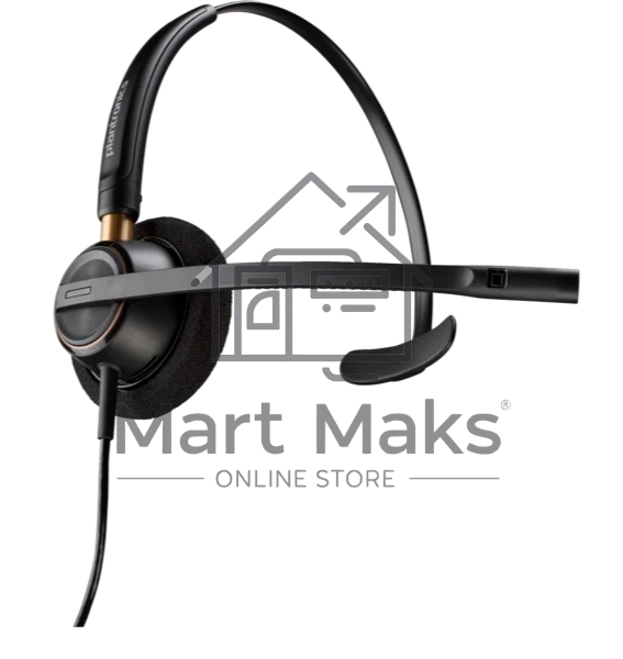 Гарнитура Plantronics EncorePro 510 чёрный, проводная