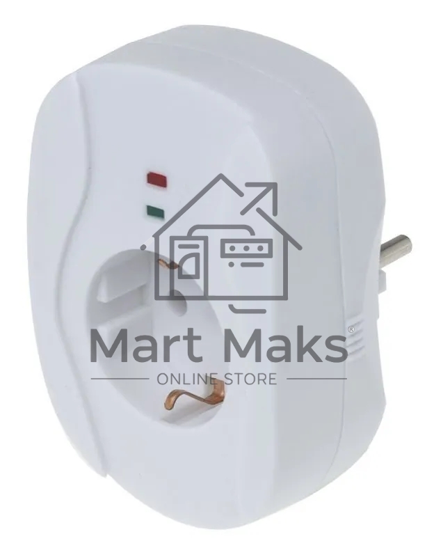 Сетевой фильтр Buro 100SH-Plus-W (1 розетка) белый (коробка)