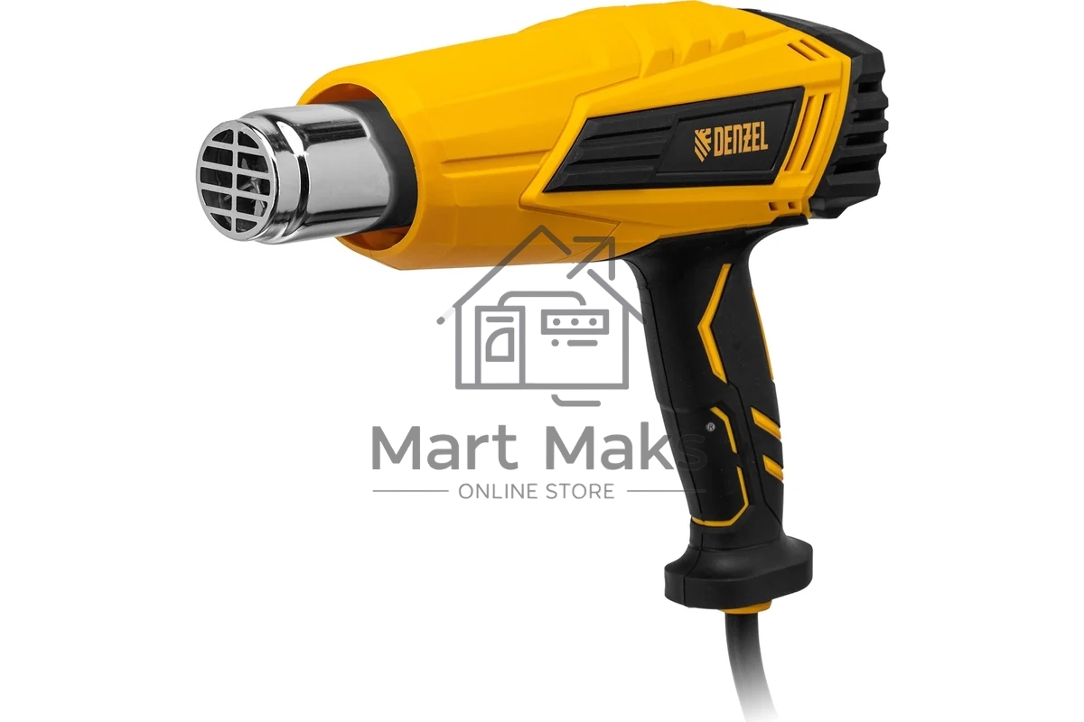 Фен технический HGH-2000, 2000 Вт, 2 режима Denzel