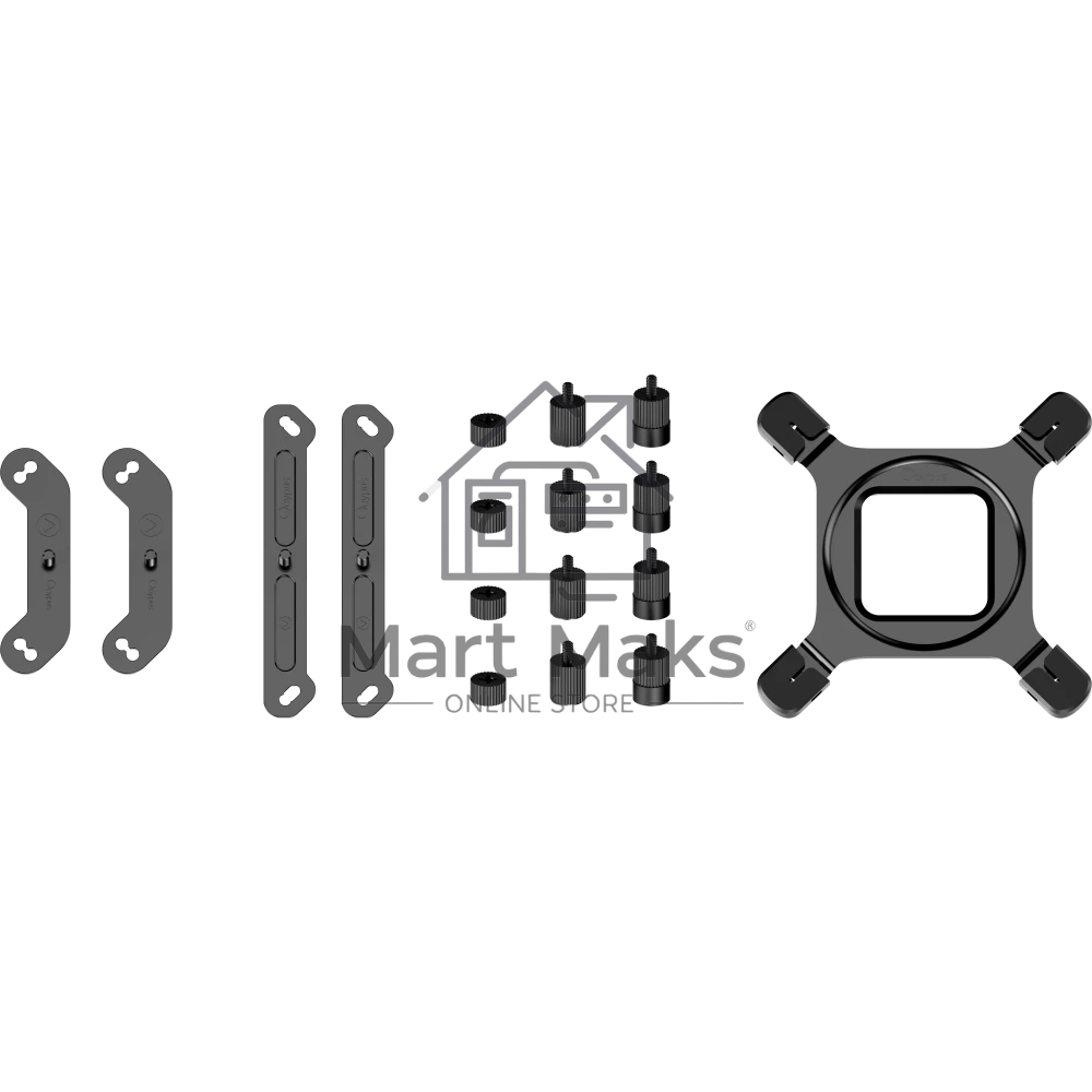 Кулер Ocypus Iota A62 WH Iota-A62-WH белый 120мм алюминий+медь 2000rpm 29db 4-pin 260W 158мм