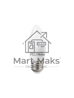 Лампа светодиодная Ресанта LL-R-C37-6W-230-4K-E27 свеча, 6 Вт, нейтр., Е27