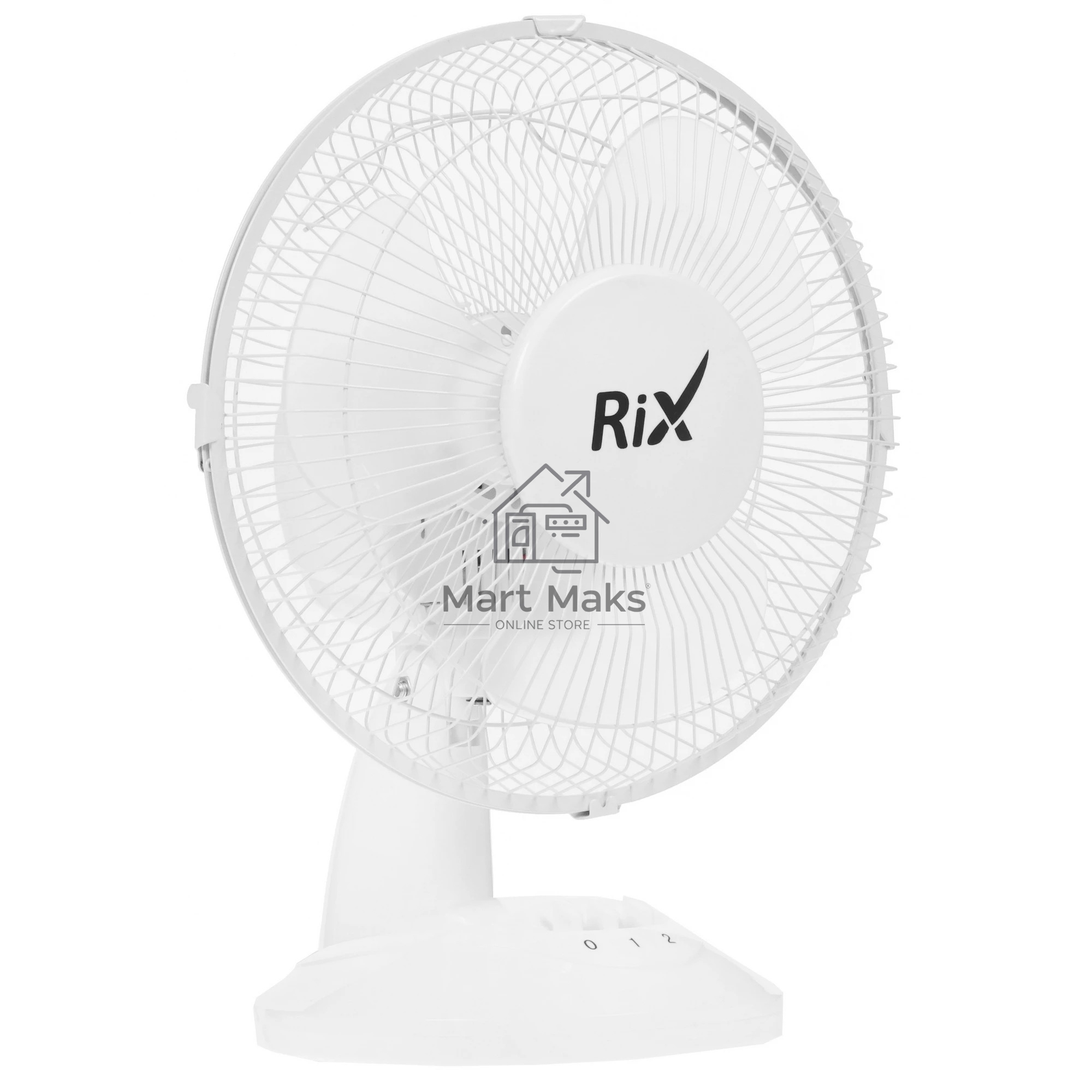 Вентилятор настольный Rix RDF-2200W белый