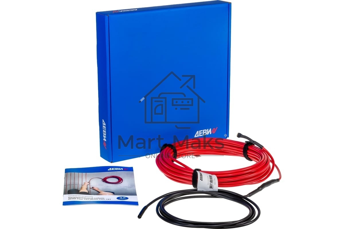 Кабель нагревательный Devi Flex-18T 1880 Вт 230 В 105 м