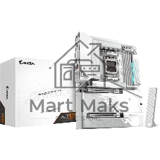 Материнская плата Gigabyte X870 AORUS STEALTH ICE, AM5, AMD X870, 4xDDR5, 2xSATA, 4xM.2, 1xPCIe 5.0 x16, 1xPCIe 4.0 x16, 1xHDMI, 1x5Gb LAN, Wi-Fi 7, Bluetooth 5.4, 2xUSB-C 40Gbps (USB4), 1xUSB-C 10Gbps, 4xUSB-A 10Gbps, 4xUSB-A 5Gbps, 4xUSB-A 2.0, 3x3.5 мм + S/PDIF оптический, 7.1, ATX
