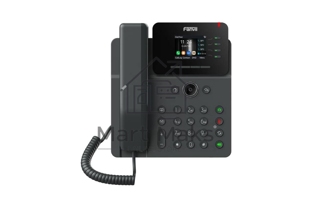 Телефон IP Fanvil V61G черный