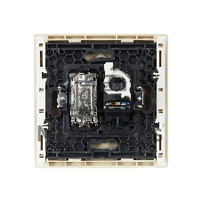 Розетка двойная TV+RJ45 кат.5E IEK FORTE&PIANO FP436 ваниль