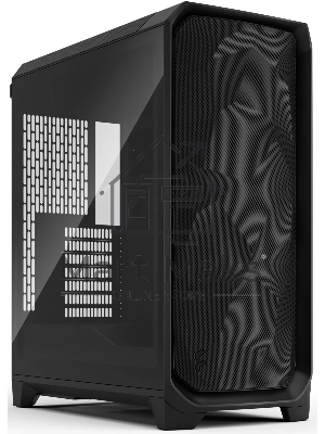Компьютерный корпус без блока питания Case Fractal Design Meshify 3 TG Light Tint, Midi-Tower, 3x140мм, 2xUSB-A 3.2 + 1xUSB 3.2 Type-C E-ATX, ATX, mATX, mITX, черный