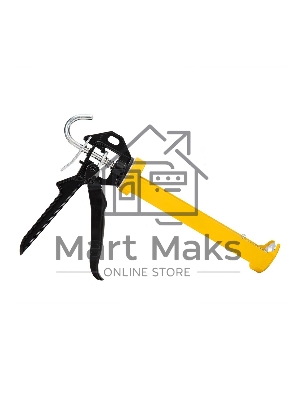 Пистолет для герметика Deli DL2370 Размер: 9 дюймов/230 мм. Сталь А3 + алюминий. Угол поворота 360.