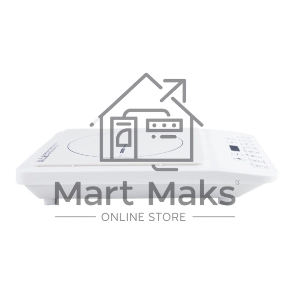 Плита настольная электрическая Centek CT-1517 белый, 2 кВт, индукция, конфорки - 1, стеклокерамика, сенсор