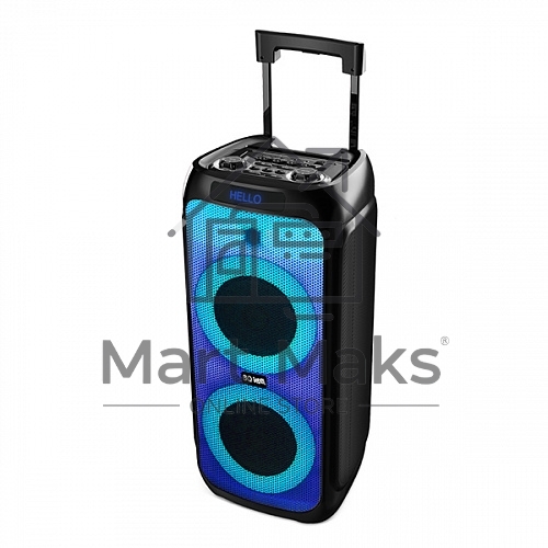 Портативная акустика BQ PBS3007 черный 100 Вт Bluetooth