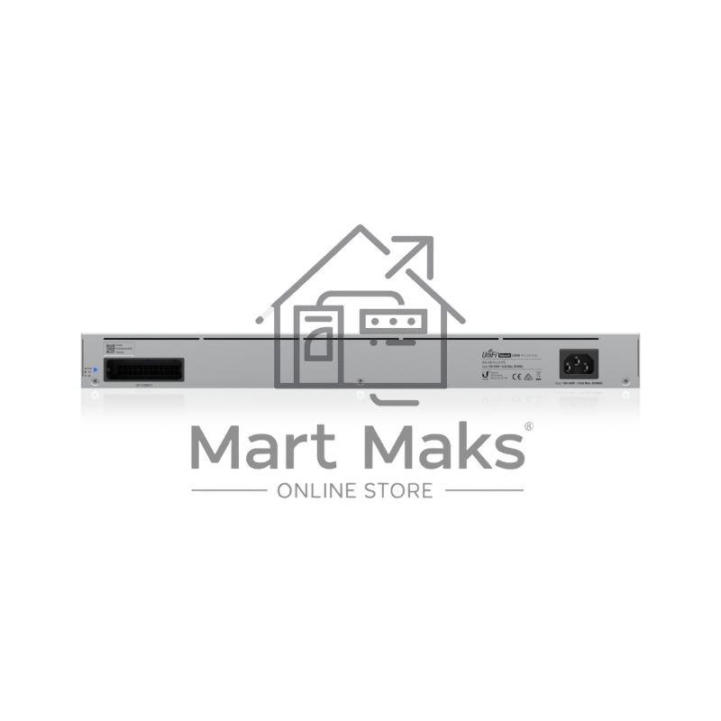 Коммутатор в стойку Ubiquiti UniFi Professional 24Port Gigabit Switch with Layer3 Features and SFP+ USW-Pro-24-EU , 24х 1G RJ45, 2х 10G SFP+