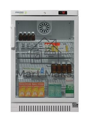 Холодильник фармацевтический Pozis ХФ-140-1 белый однокамерный 140 л без морозильной камеры