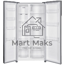 Холодильник Kraft KF-MS4801DI графит двухкамерный, 316/164 л, морозилка сбоку, No Frost, Side-by-Side